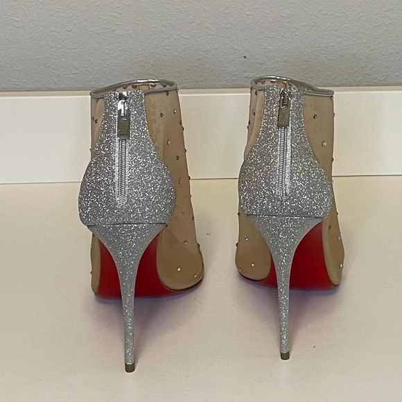Christian Louboutin Constella Strass Bootie, Size 40.5 Never Worn - Picture 6 of 10